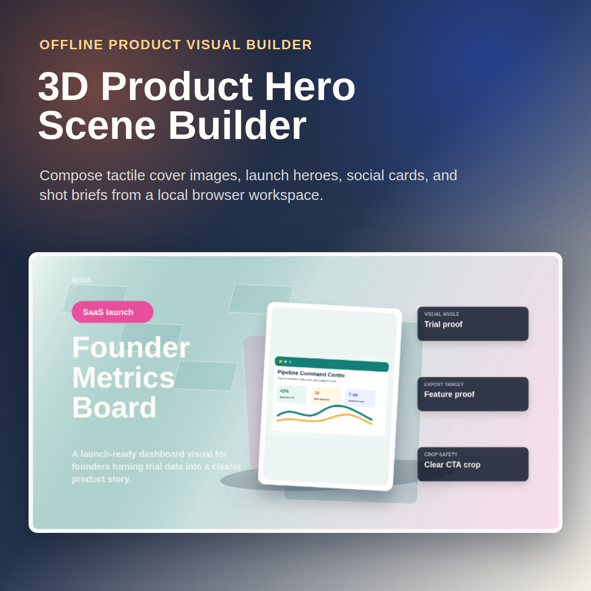 3D Product Hero Scene Builder cover thumbnail